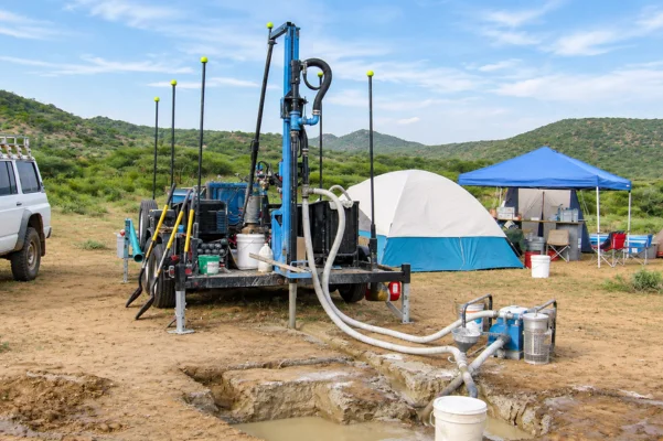 DTH feature of Water Well Drill Feature of Borehole Drilling Rigs