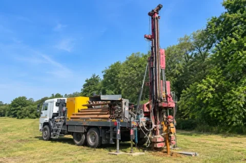 Hydraulic feed features of borehole drill rigs Feature of Borehole Drilling Rigs